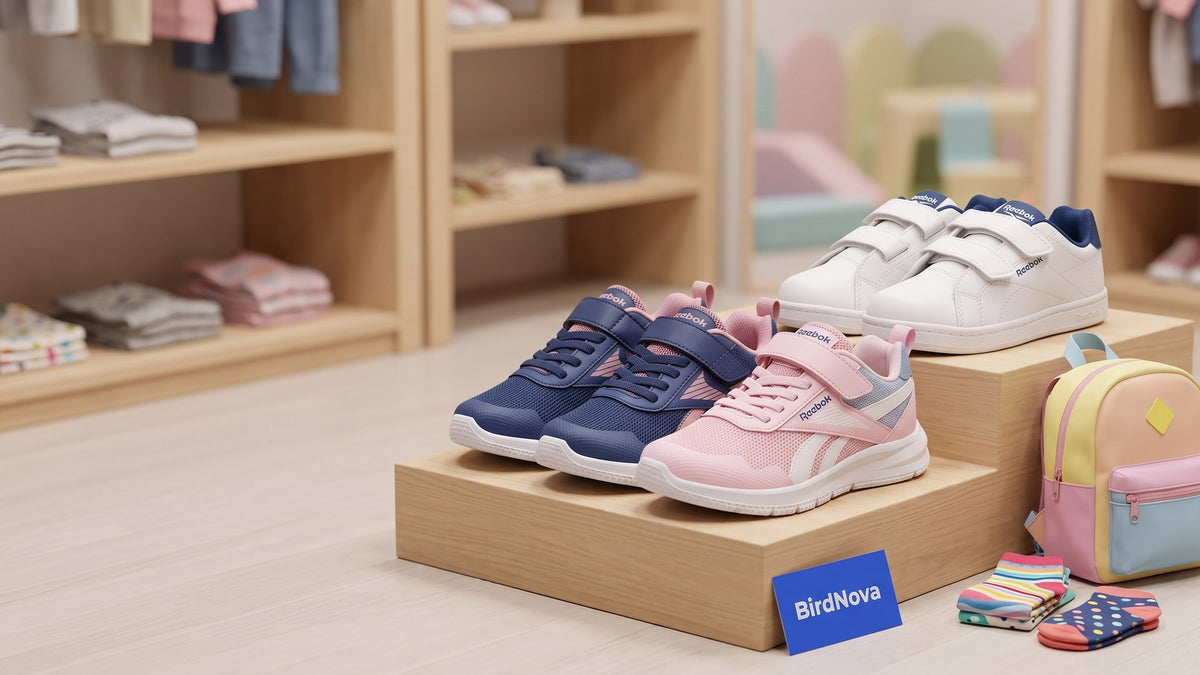 Baskets Reebok enfant Rush Runner Royal Complete velcro confort ecole Algerie BirdNova