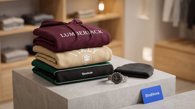 Sweats homme hoodies zip hoodies Lumberjack Reebok automne hiver Algerie BirdNova