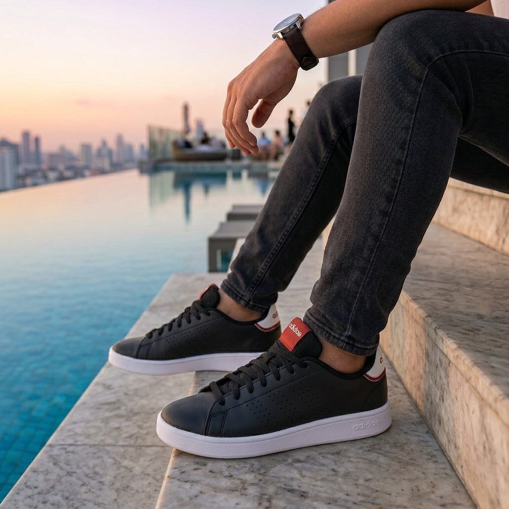 Adidas Advantage Base Homme — le look qui tient toute la journée