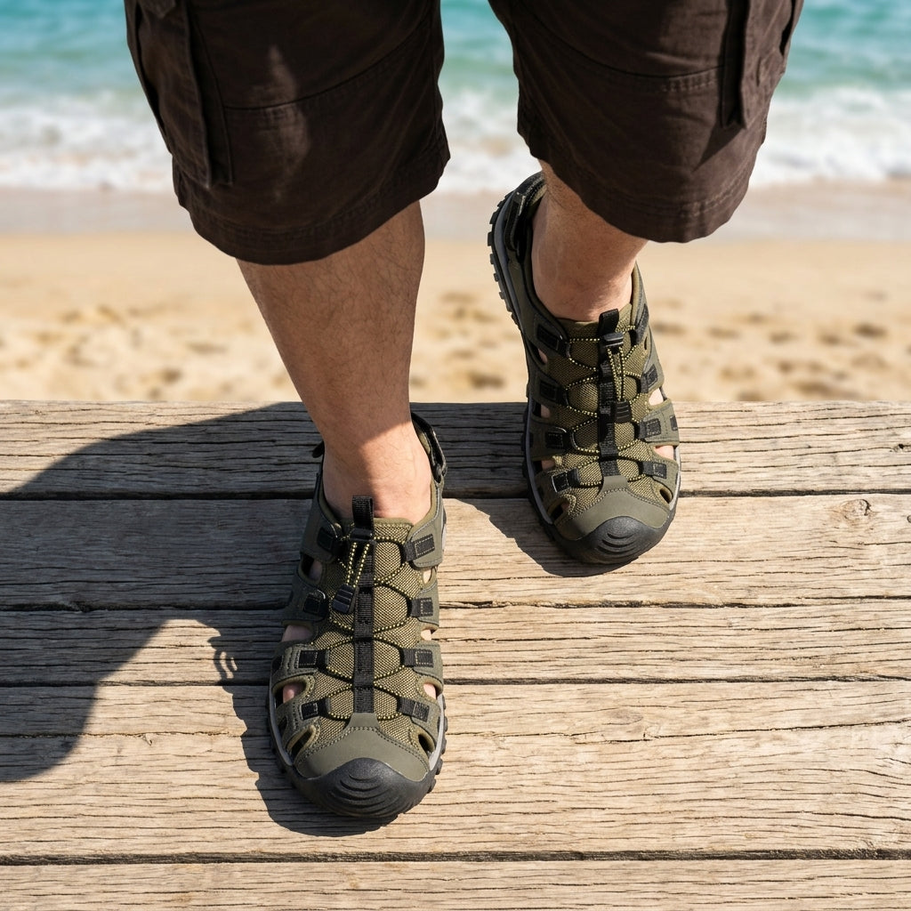 Hi-tec Cove Sport Military Olive Black — qualité qui dure