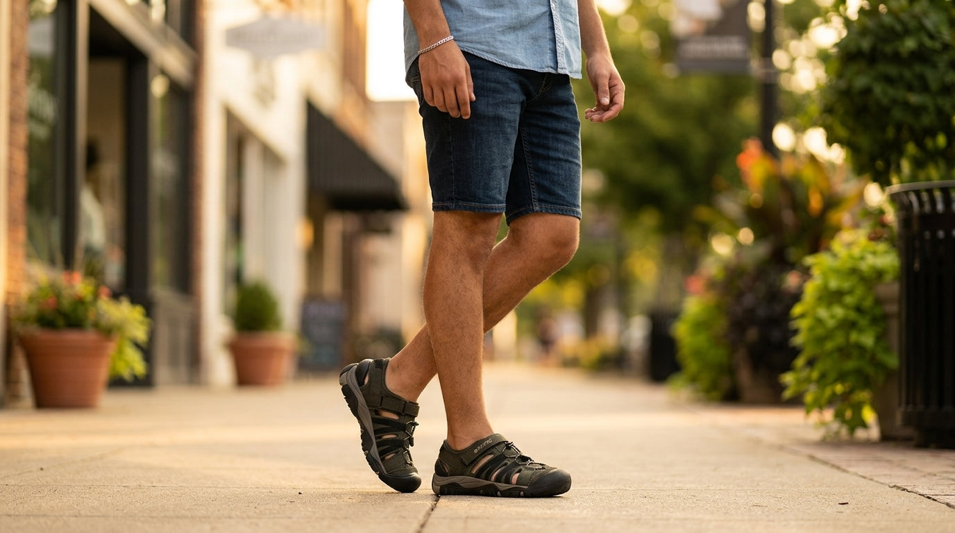 Sandales Hi-tec Shaol Bay Sea Turtle-taupe look complet hommes - BirdNova Algérie