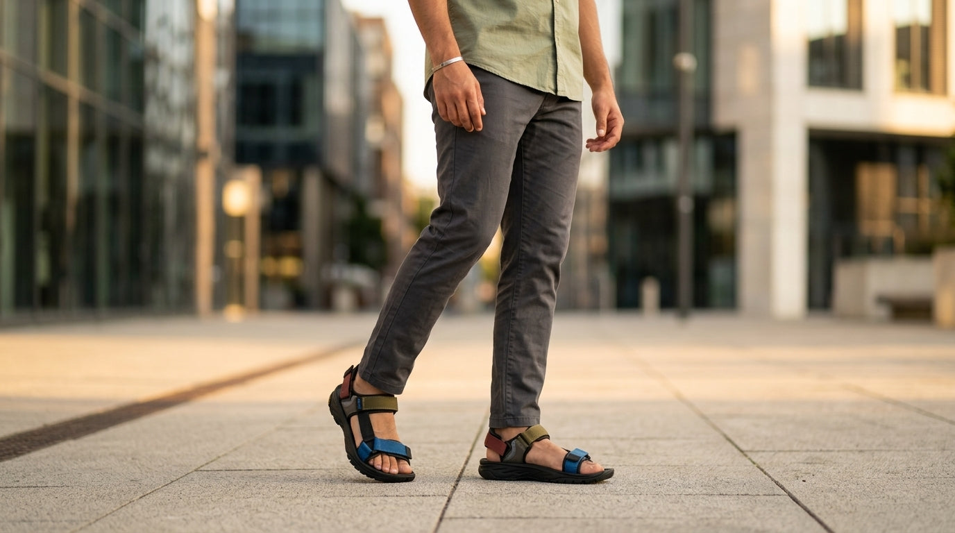Sandales Hi Tec Ula Raft porté en contexte urbain hommes - BirdNova Algérie