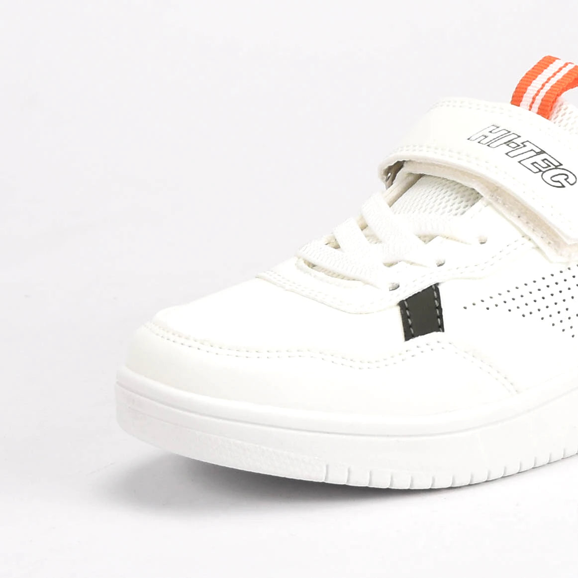 Hi-Tec XT135 enfant blanc & orange détail — basket originale BirdNova Algérie