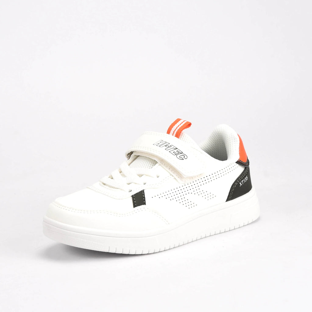 Hi-Tec XT135 enfant blanc & orange 3/4 — basket originale BirdNova Algérie