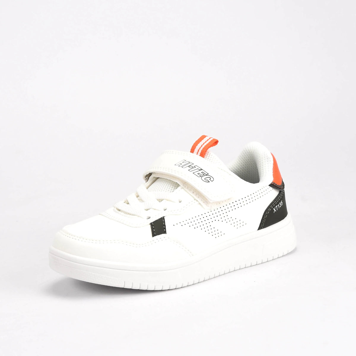 Hi-Tec XT135 enfant blanc & orange 3/4 — basket originale BirdNova Algérie