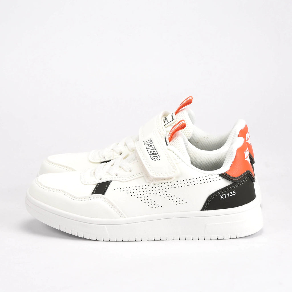 Hi-Tec XT135 enfant blanc & orange arrière — basket originale BirdNova Algérie