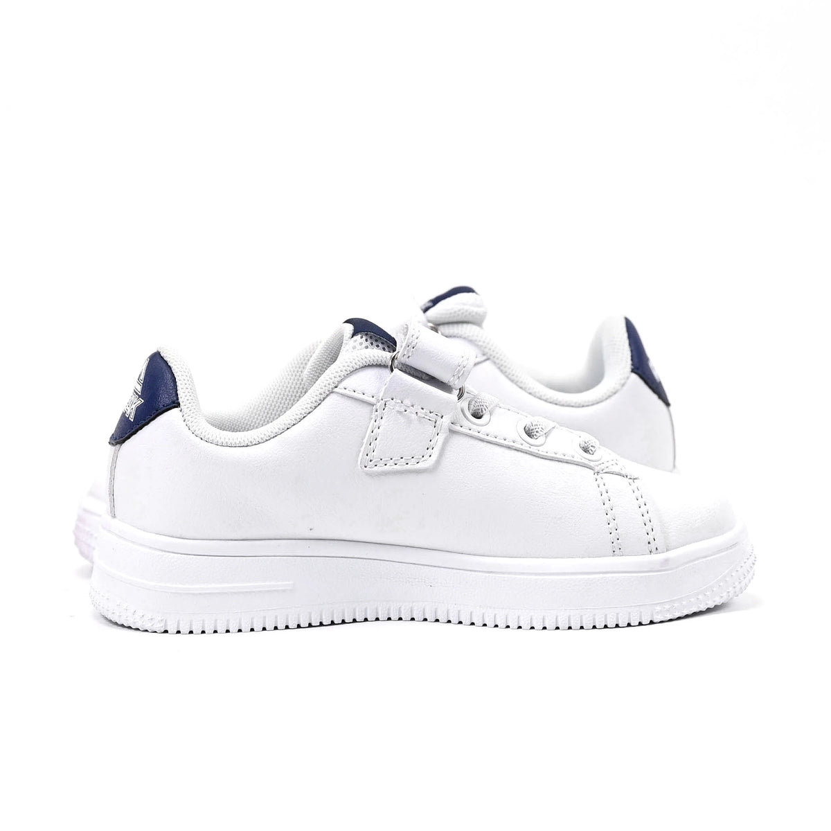 Peak Kids blanc marine — basket enfant à bride scratch BirdNova Algérie