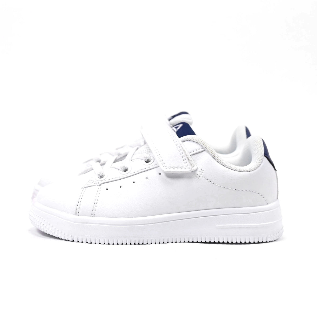Peak Kids blanc marine — basket enfant à bride scratch BirdNova Algérie