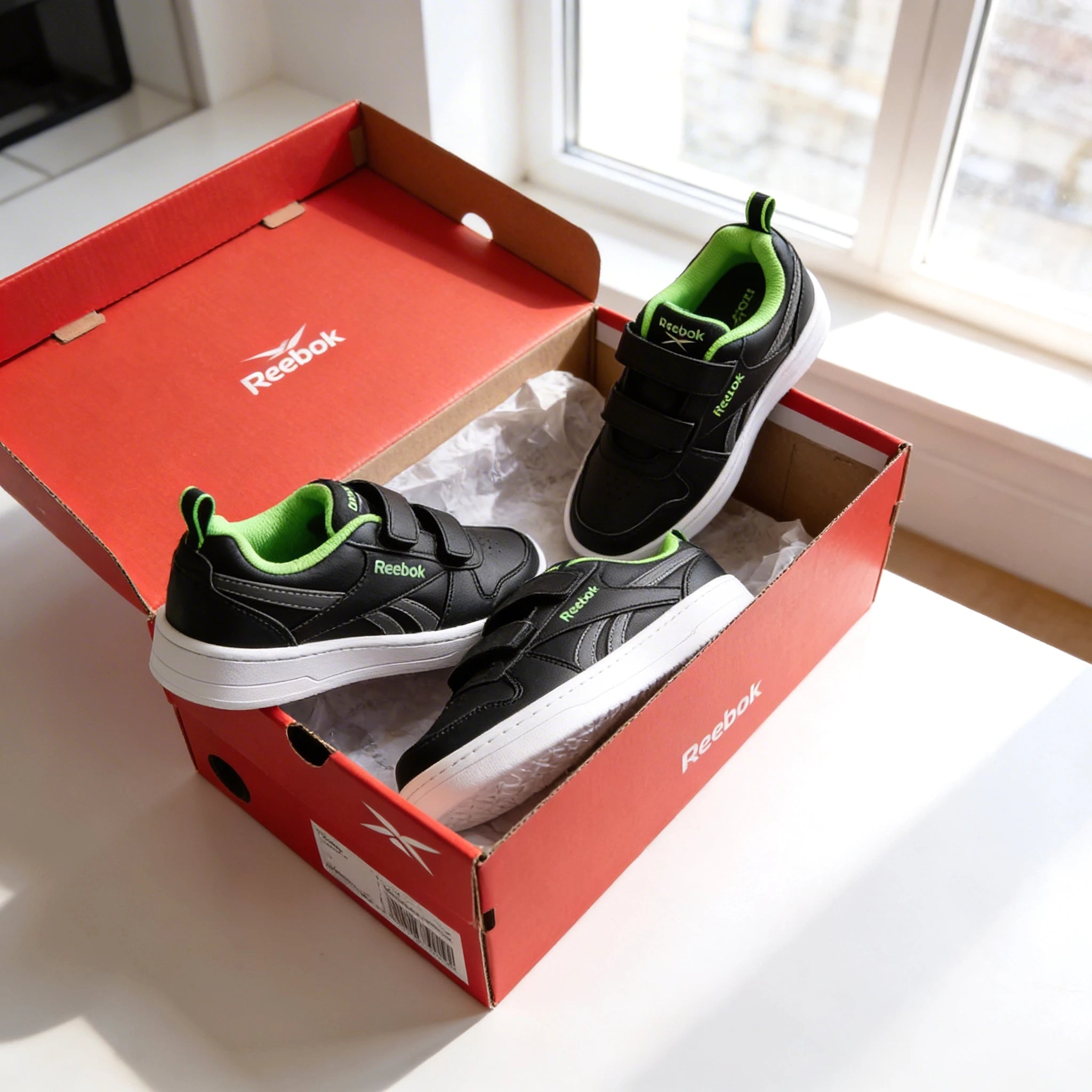 Baskets Reebok Rush Runner 5 déballage authentique enfant et bébé - BirdNova Algérie