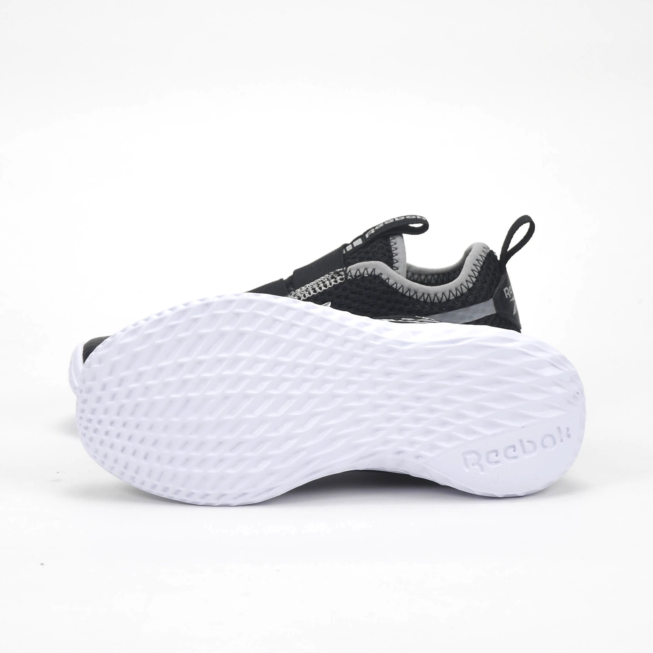Baskets Enfant et Bébé Reebok Reebok Rush Runner Slip On vue de profil droit - BirdNova Algérie