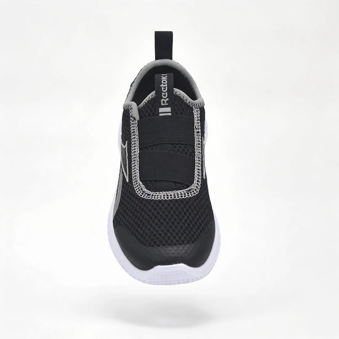 Baskets Enfant et Bébé Reebok Reebok Rush Runner Slip On vue de face fond studio - BirdNova Algérie
