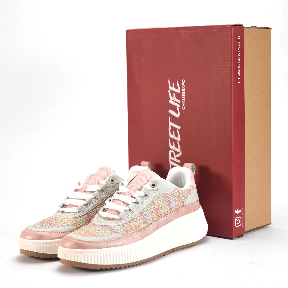 Street Life Shoes Rose Enfant — original BirdNova Algérie