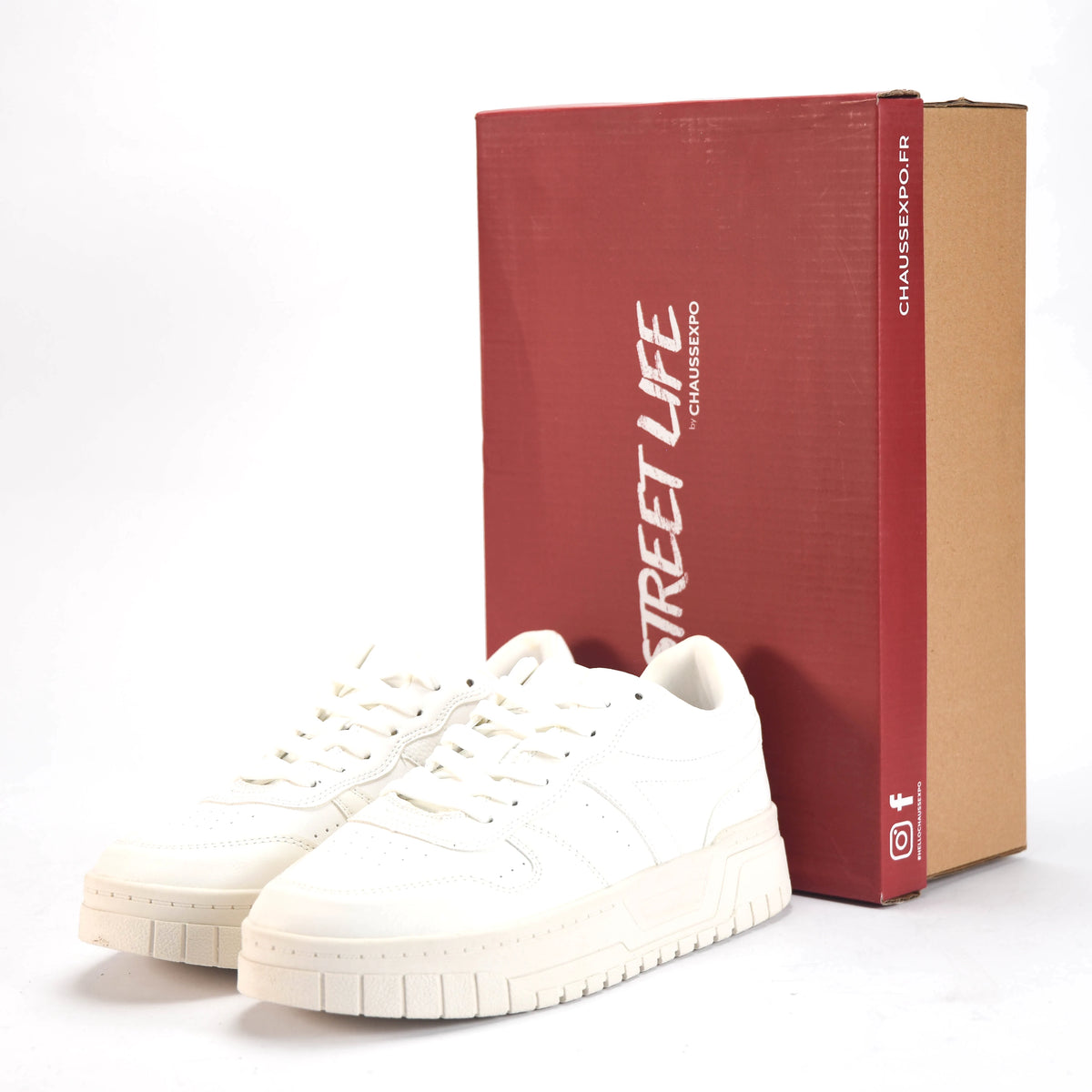 Street Life Shoes Blanc Enfant — original BirdNova Algérie