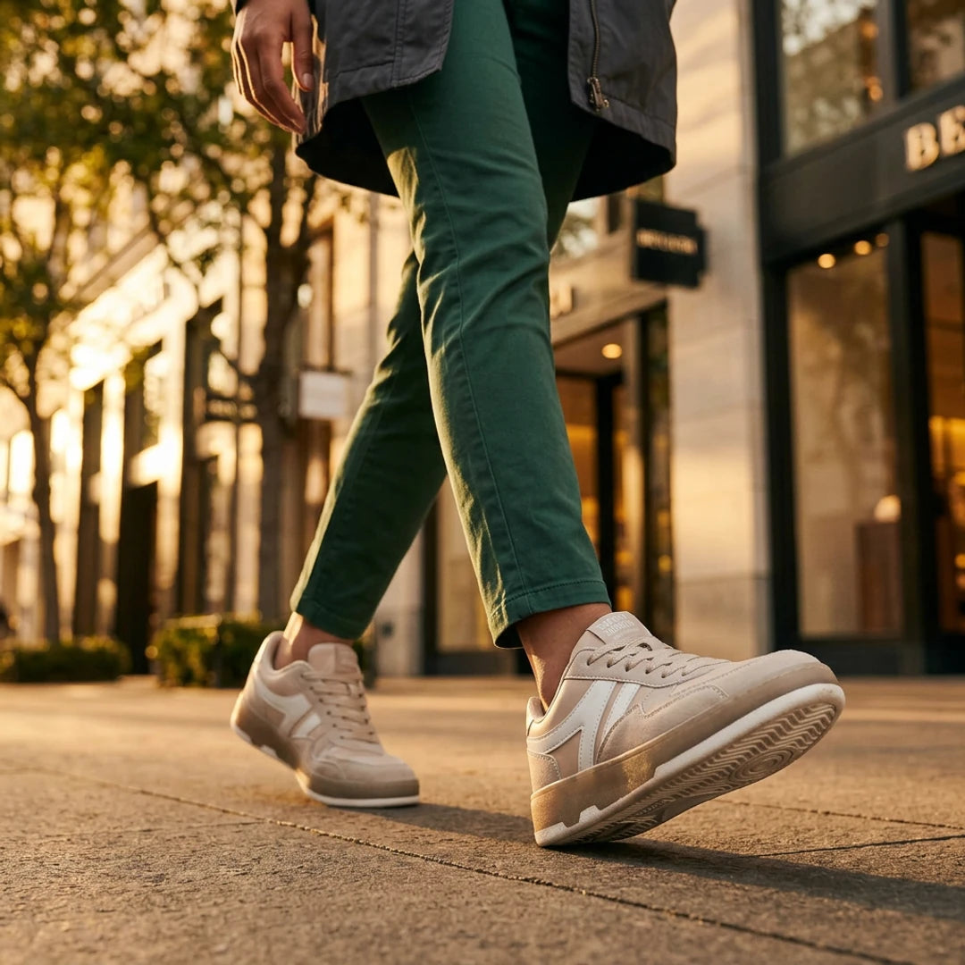 Baskets Femmes Safety jogger Shoes profil droit en situation - BirdNova Algérie