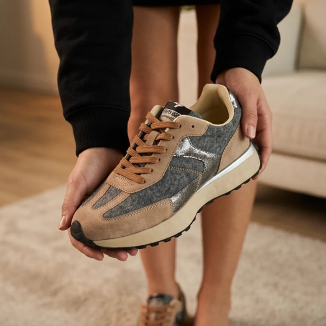 Baskets Femmes Safety jogger Shoes détail produit en situation - BirdNova Algérie
