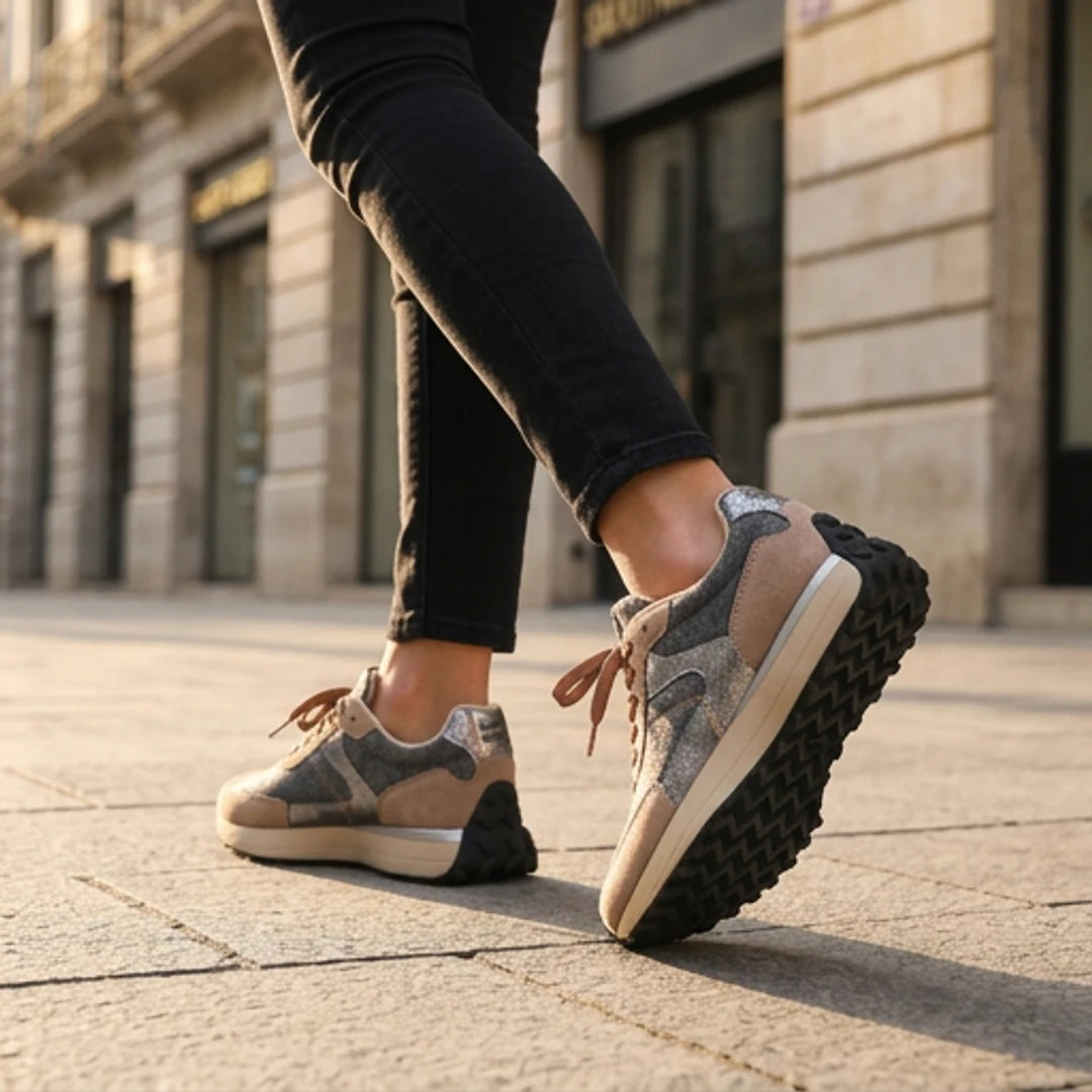 Baskets Femmes Safety jogger Shoes vue de face en situation - BirdNova Algérie