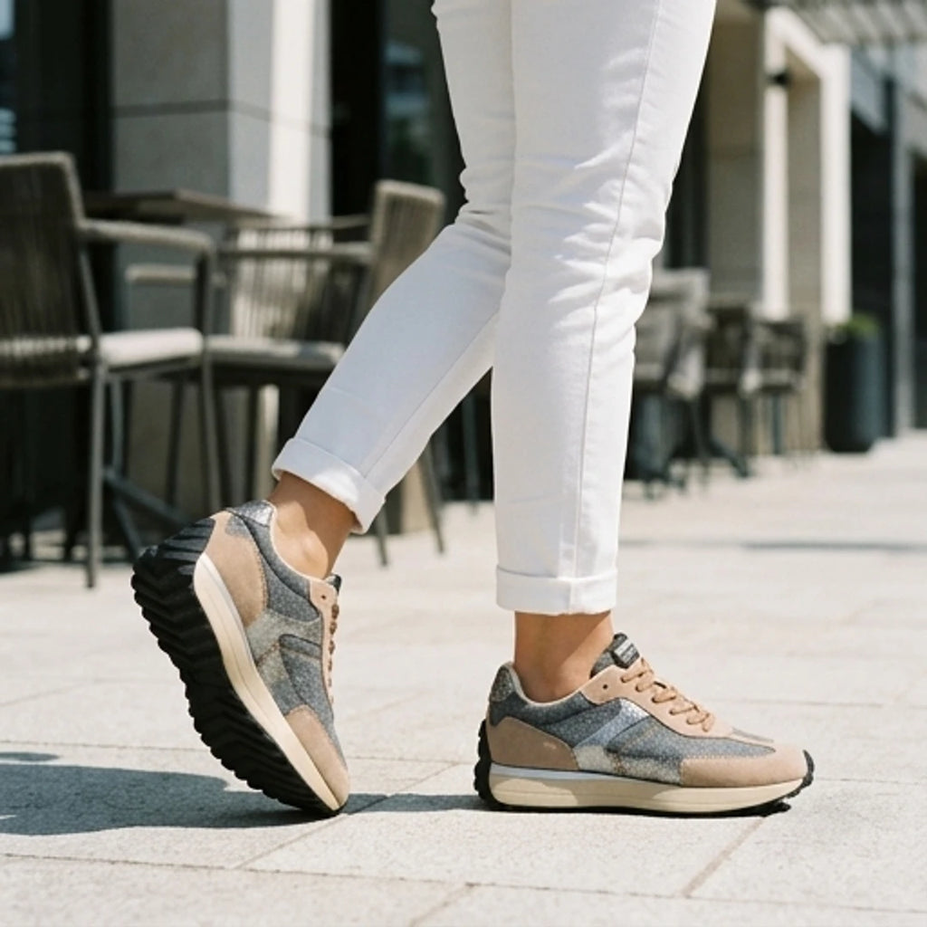 Baskets Femmes Safety jogger Shoes profil gauche en situation - BirdNova Algérie