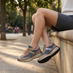 Baskets Femmes Safety jogger Shoes vue trois-quarts en situation - BirdNova Algérie