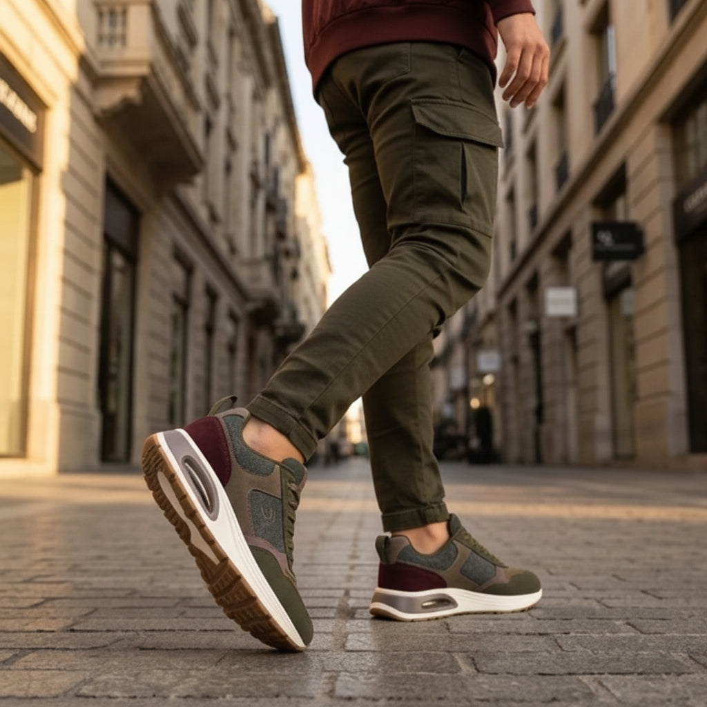 Baskets Femmes Safety jogger Shoes vue de face en situation - BirdNova Algérie