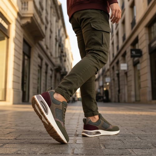 Baskets Femmes Safety jogger Shoes vue de face en situation - BirdNova Algérie