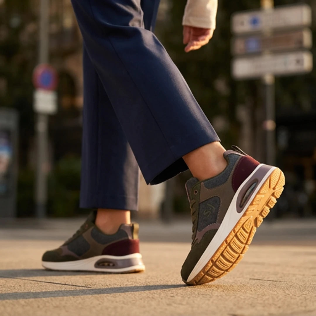 Baskets Femmes Safety jogger Shoes profil droit en situation - BirdNova Algérie