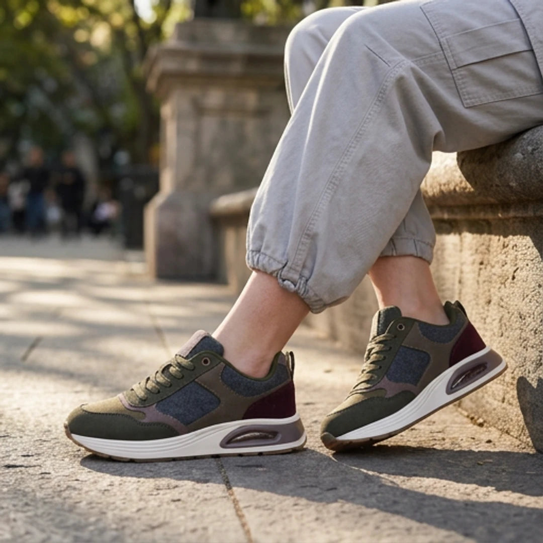 Baskets Femmes Safety jogger Shoes vue trois-quarts en situation - BirdNova Algérie