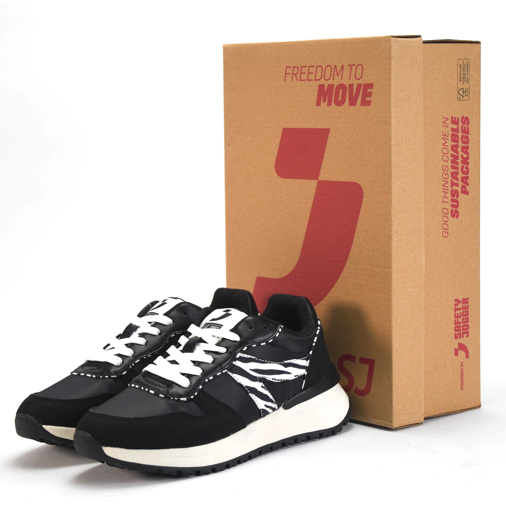 Baskets Femmes Safety jogger Shoes vue de face avec boîte - BirdNova Algérie