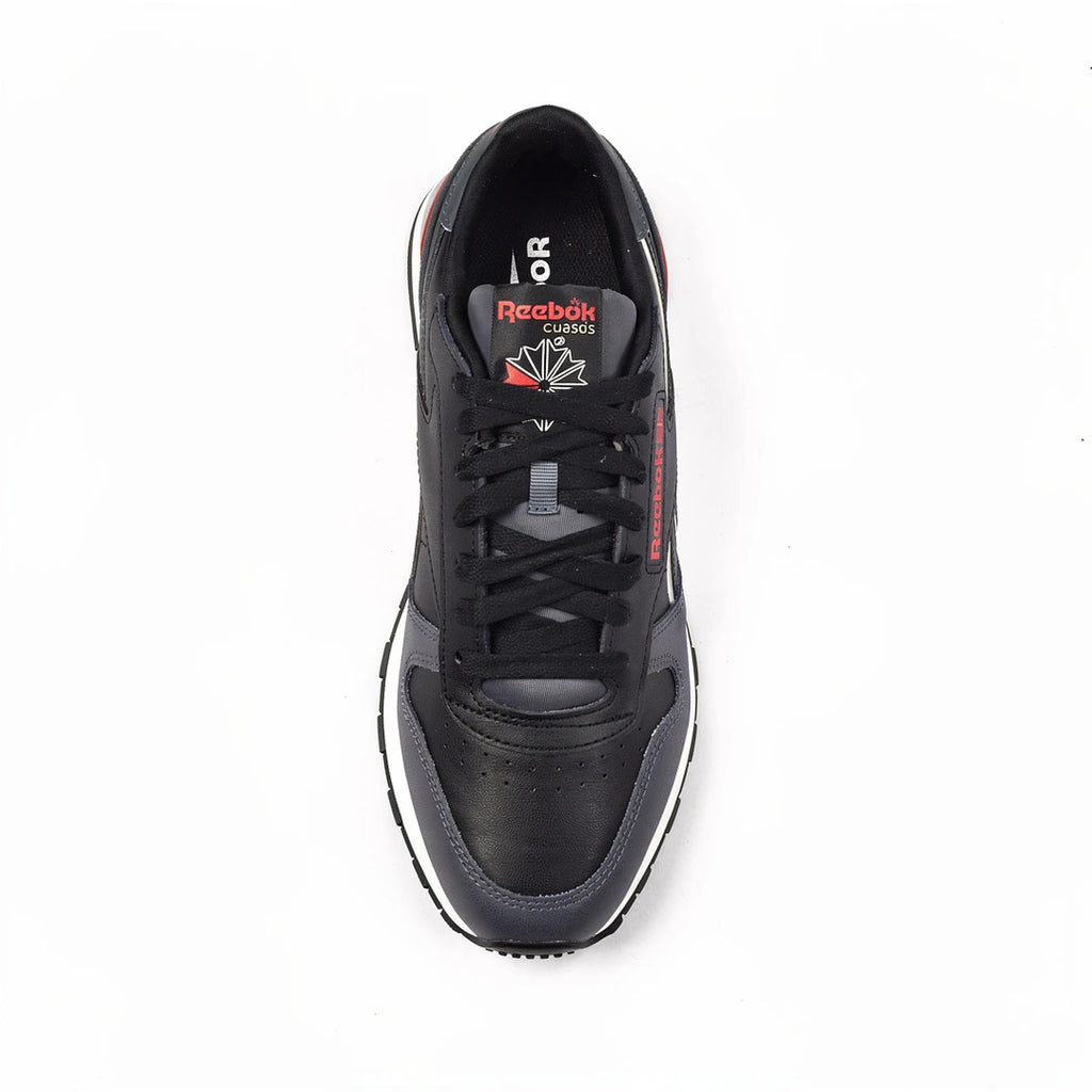 Baskets Hommes Reebok Basket Reebok Classic Leather Clip vue de dessus fond studio - BirdNova Algérie