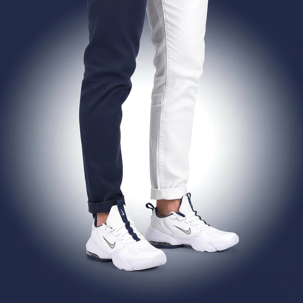 Nike Air Max Alpha Savage Blanc/Marine — détail, original BirdNova Algérie