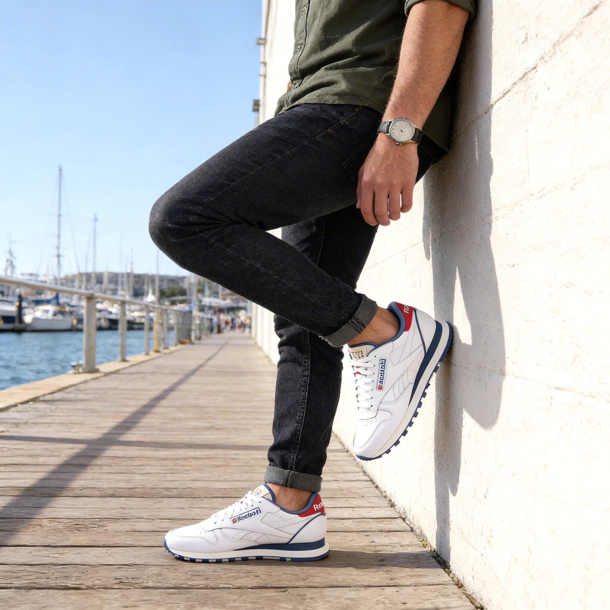 Baskets Reebok Basket  Classic Leather style tendance hommes - BirdNova Algérie