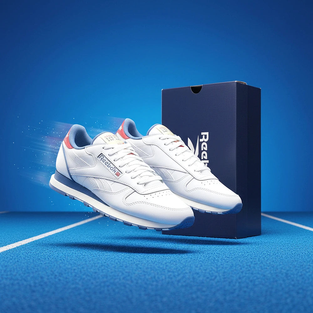 Détail des Baskets Hommes Reebok BASKET REEBOK CLASSIC LEATHER lacets - BirdNova Algérie