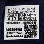 Détail de la languette sur Baskets Hommes Reebok REEBOK CLASSIC LEATHER NAVY/NAVY/WHITE - BirdNova Algérie
