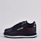 Baskets Hommes Reebok REEBOK CLASSIC LEATHER NAVY/NAVY/WHITE vue de profil gauche - BirdNova Algérie