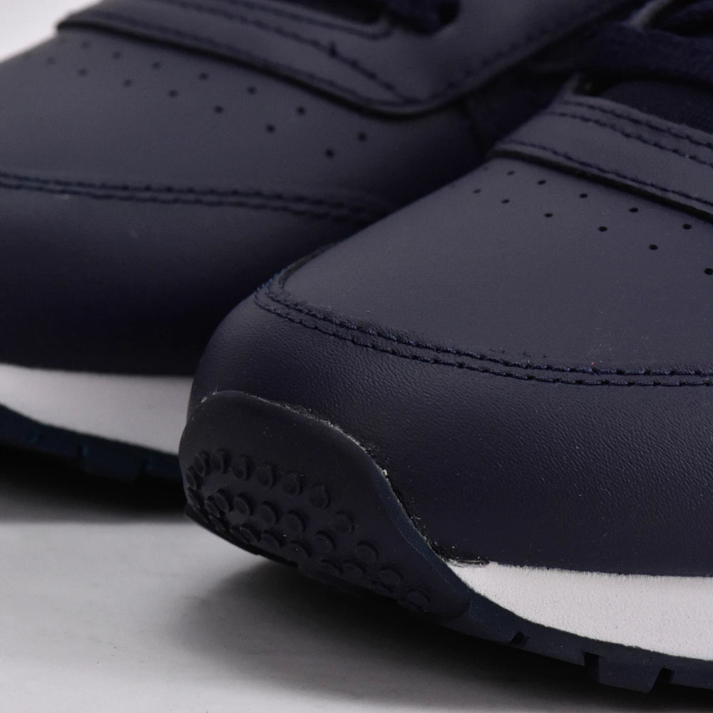 Détail du logo sur Baskets Hommes Reebok REEBOK CLASSIC LEATHER NAVY/NAVY/WHITE - BirdNova Algérie