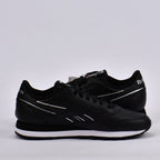 Baskets Hommes Reebok Classic Leather Black/Black/White vue de profil droit - BirdNova Algérie