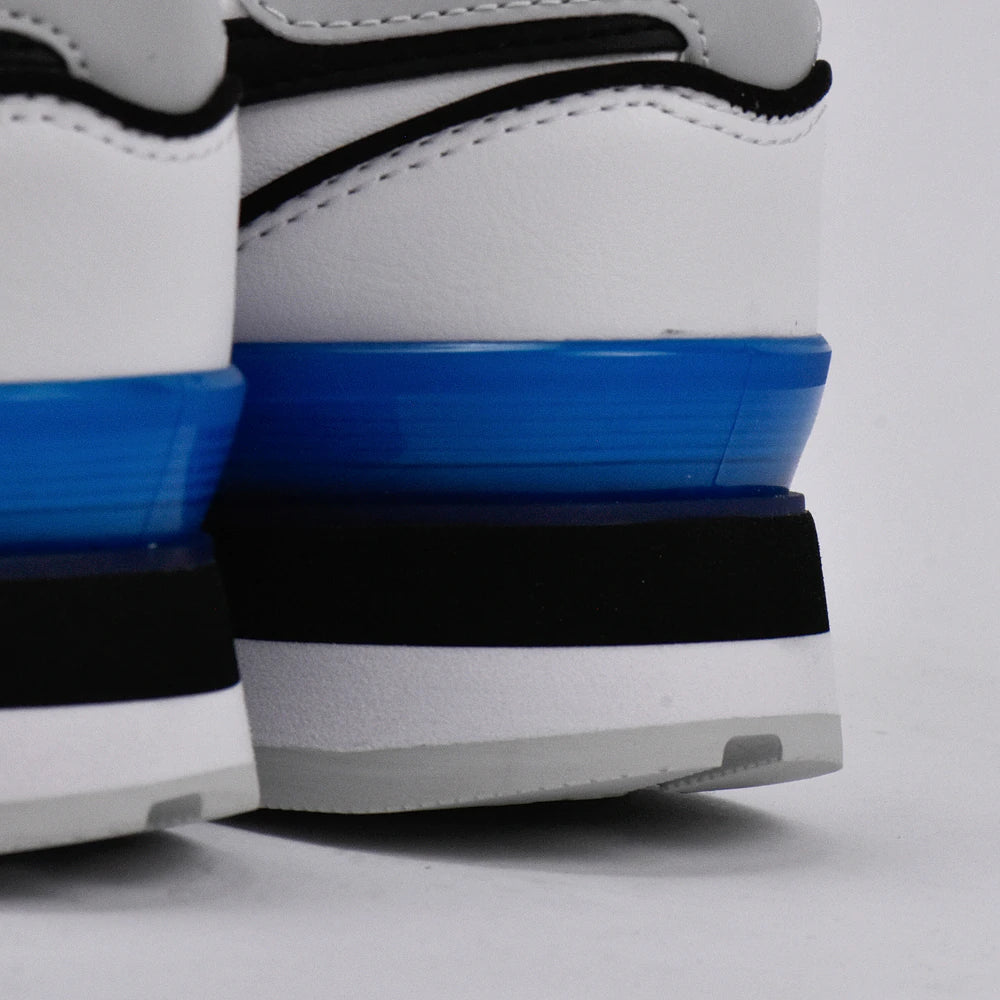 Détail de l'arrière du talon des Baskets Hommes Reebok Classic Leather Clip Ftwwht/Purgry/Vecb - BirdNova Algérie