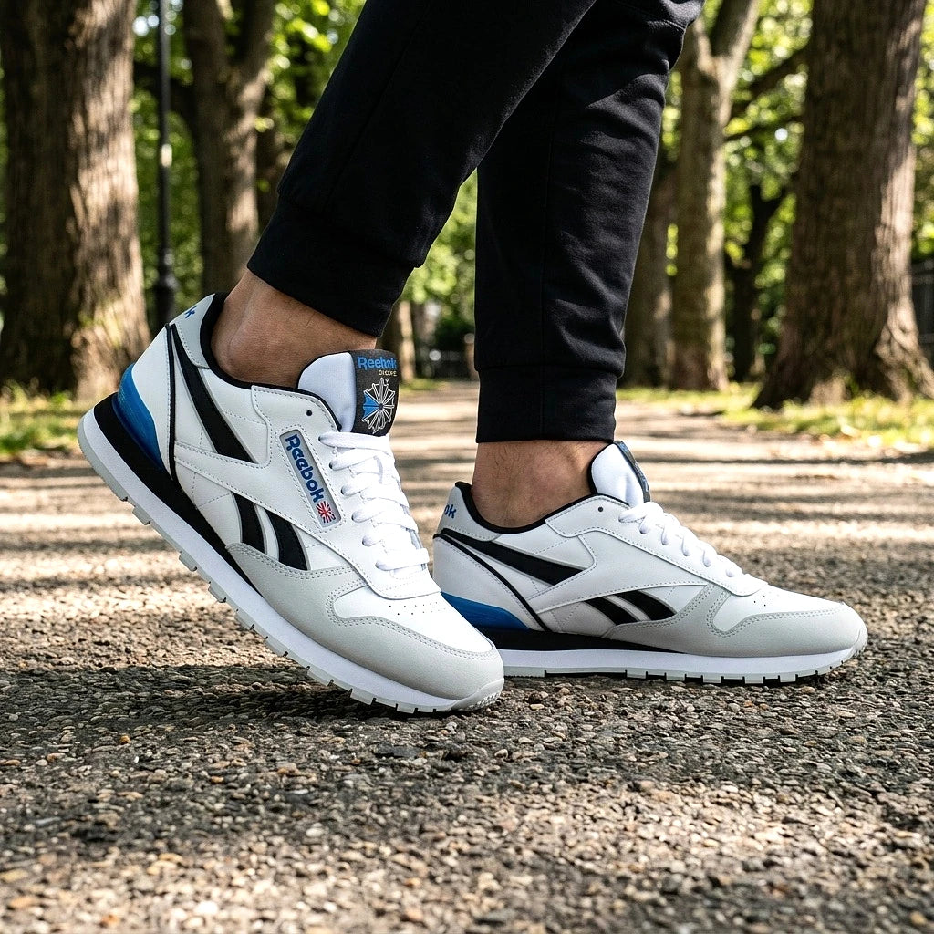 Baskets Reebok Classic Leather Clip Ftwwht/purgry/vecb qualité durable hommes - BirdNova Algérie