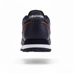 Baskets Hommes Reebok Reebok Classic Leather Navy/Navy/White vue arrière fond studio - BirdNova Algérie