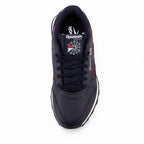 Baskets Hommes Reebok Reebok Classic Leather Navy/Navy/White vue de dessus fond studio - BirdNova Algérie