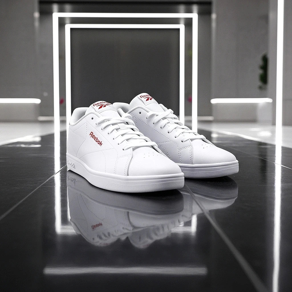 Baskets Hommes Reebok Court Clean vue de face - BirdNova Algérie