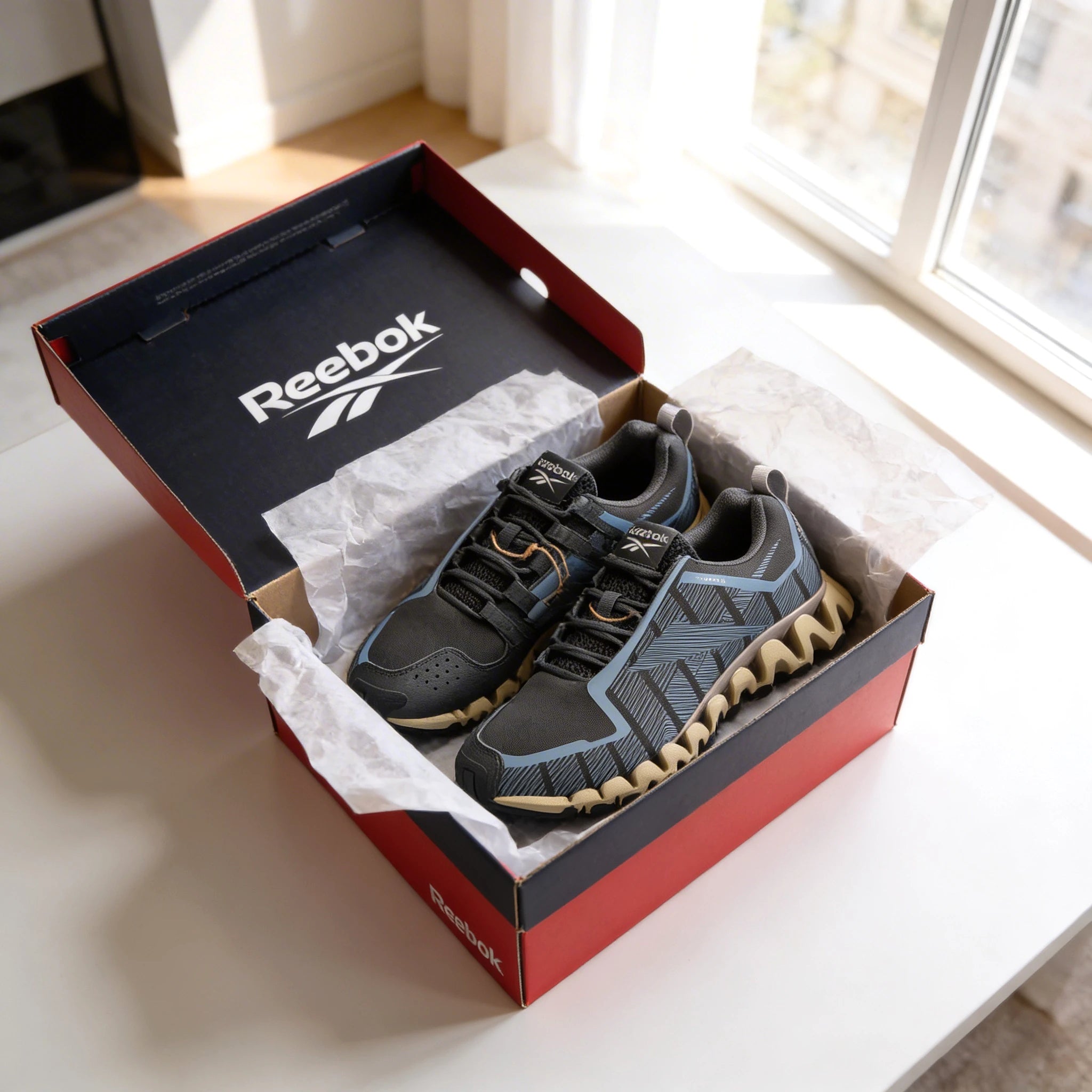 Baskets Reebok Zigwild Tr 6 déballage authentique hommes - BirdNova Algérie