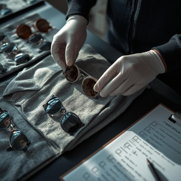 Contrôle qualité vêtements accessoires BirdNova - Inspection rigoureuse avant expédition
