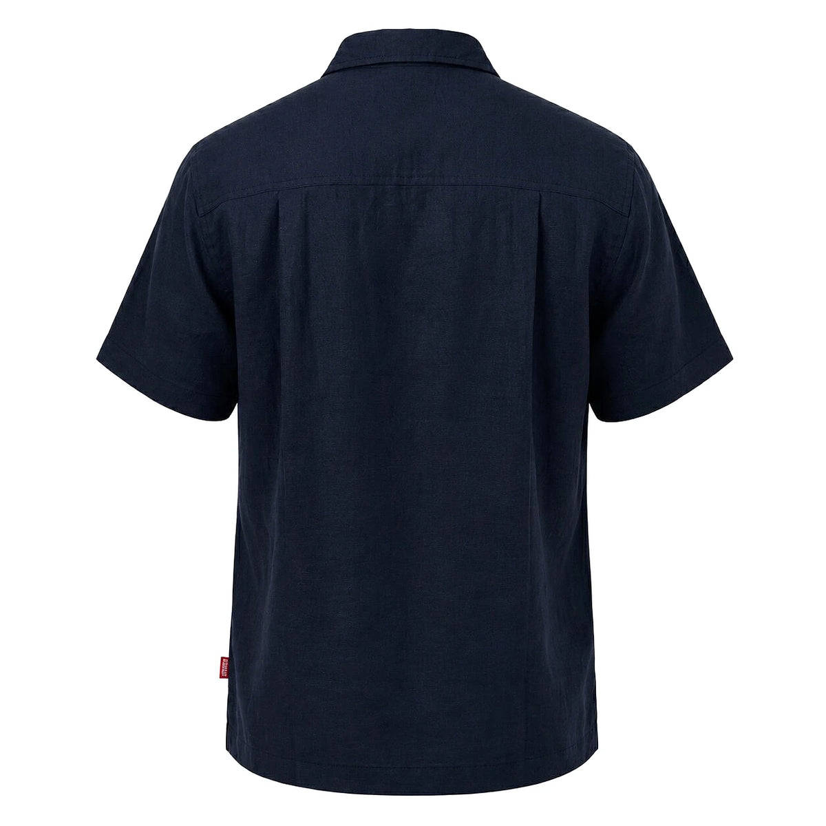 Depart Chemise Lin Bleu Marine — vue de dos, original BirdNova Algérie