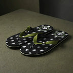 Beverly Hills Polo Club Claquette Motif Repete Noir - semelle detail | BirdNova