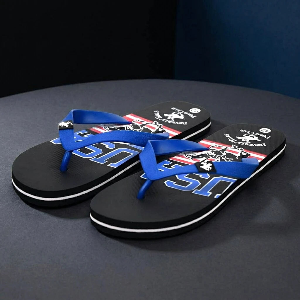 Beverly Hills Polo Club Claquette USA Noir - vue 6 | BirdNova