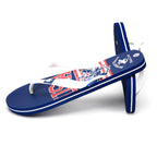 Beverly Hills Polo Club Claquette USA Bleu Marine - semelle detail | BirdNova
