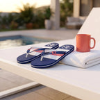 Beverly Hills Polo Club Claquette Flag Block Bleu Marine - vue 2 | BirdNova