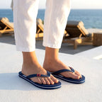 Beverly Hills Polo Club Claquette Flag Block Bleu Marine - vue 4 | BirdNova