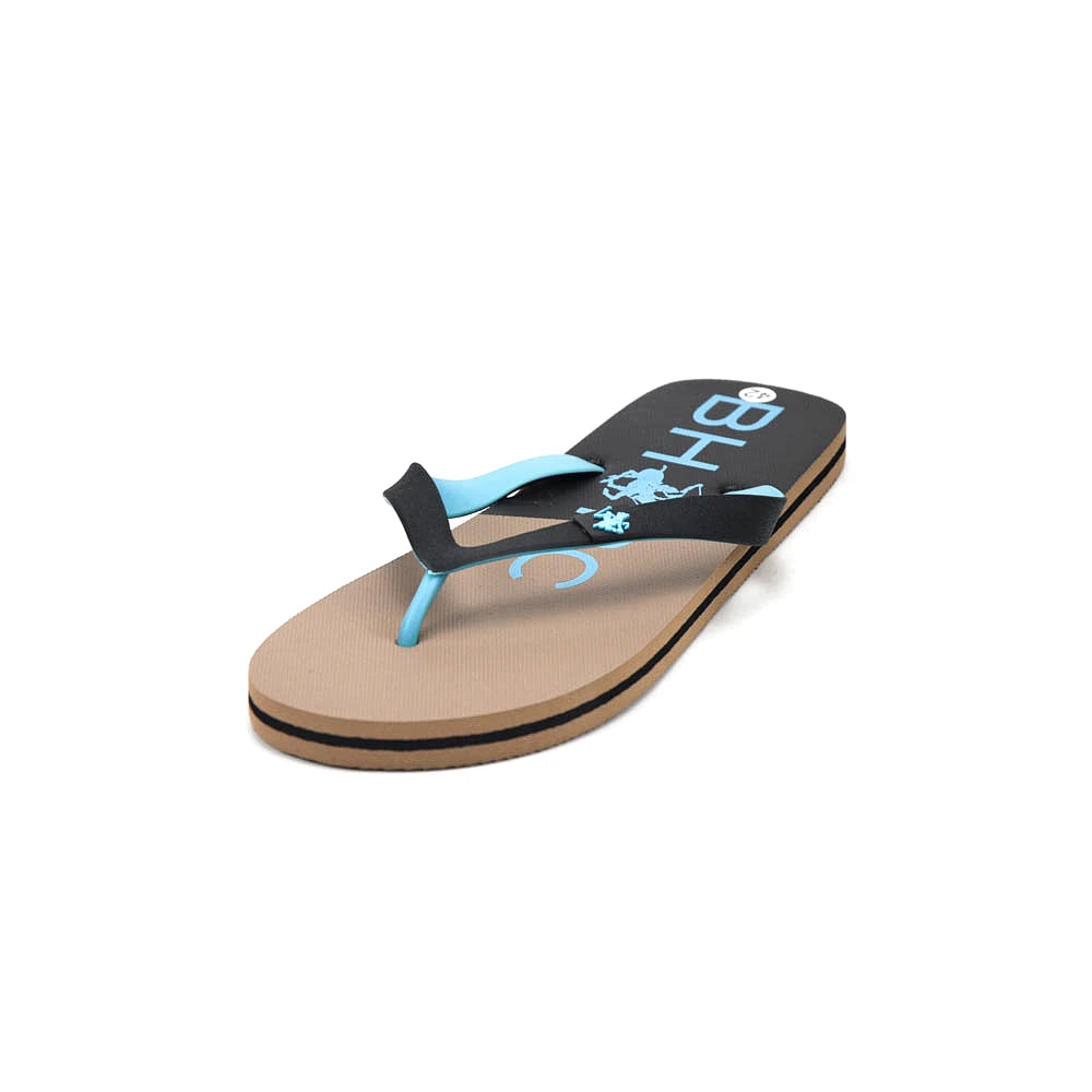 Beverly Hills Polo Club Claquette Wordmark Noir - vue 2 | BirdNova