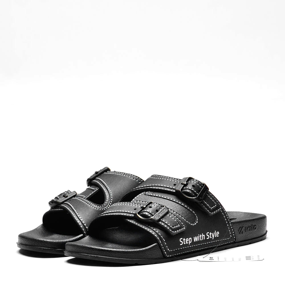 Kito Claquette Noire Homme - vue paire 3/4, original BirdNova Algerie